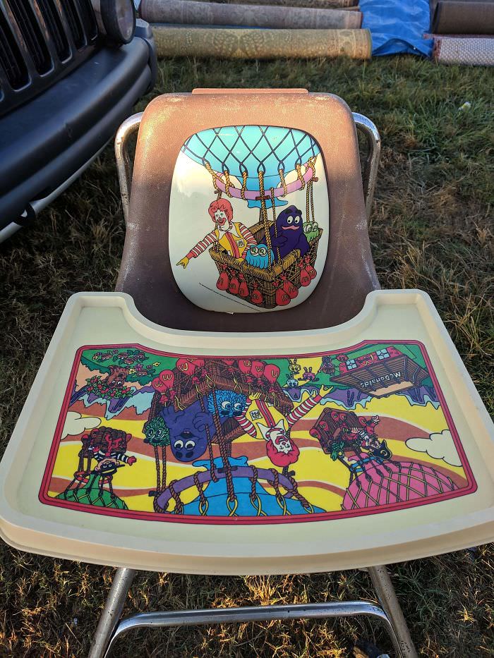 #11 Awesome McDonald’s High Chair I got at the Flea Market Today