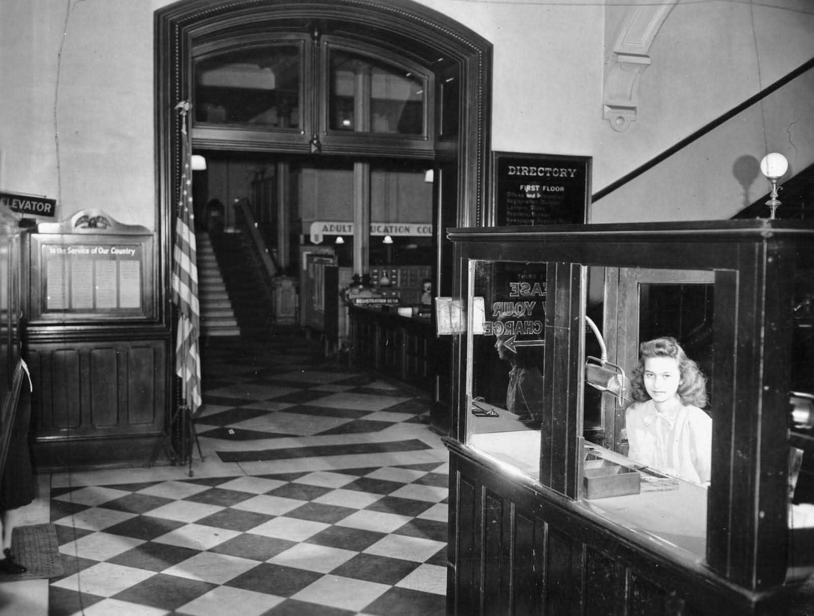 #14 The welcoming booth.