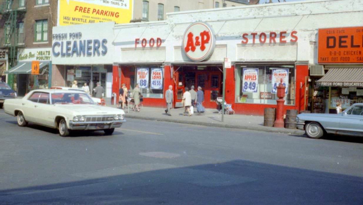 #17 Fresh Pond Road and Putnam Avenue, Ridgewood, Queens, 1960s.