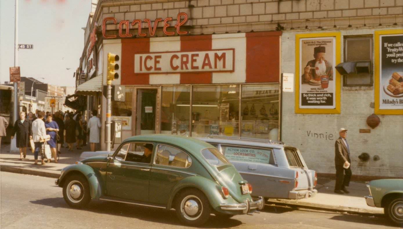 #30 Another view of Greenpoint Avenue and 45th Street, Sunnyside, Queens, 1969.