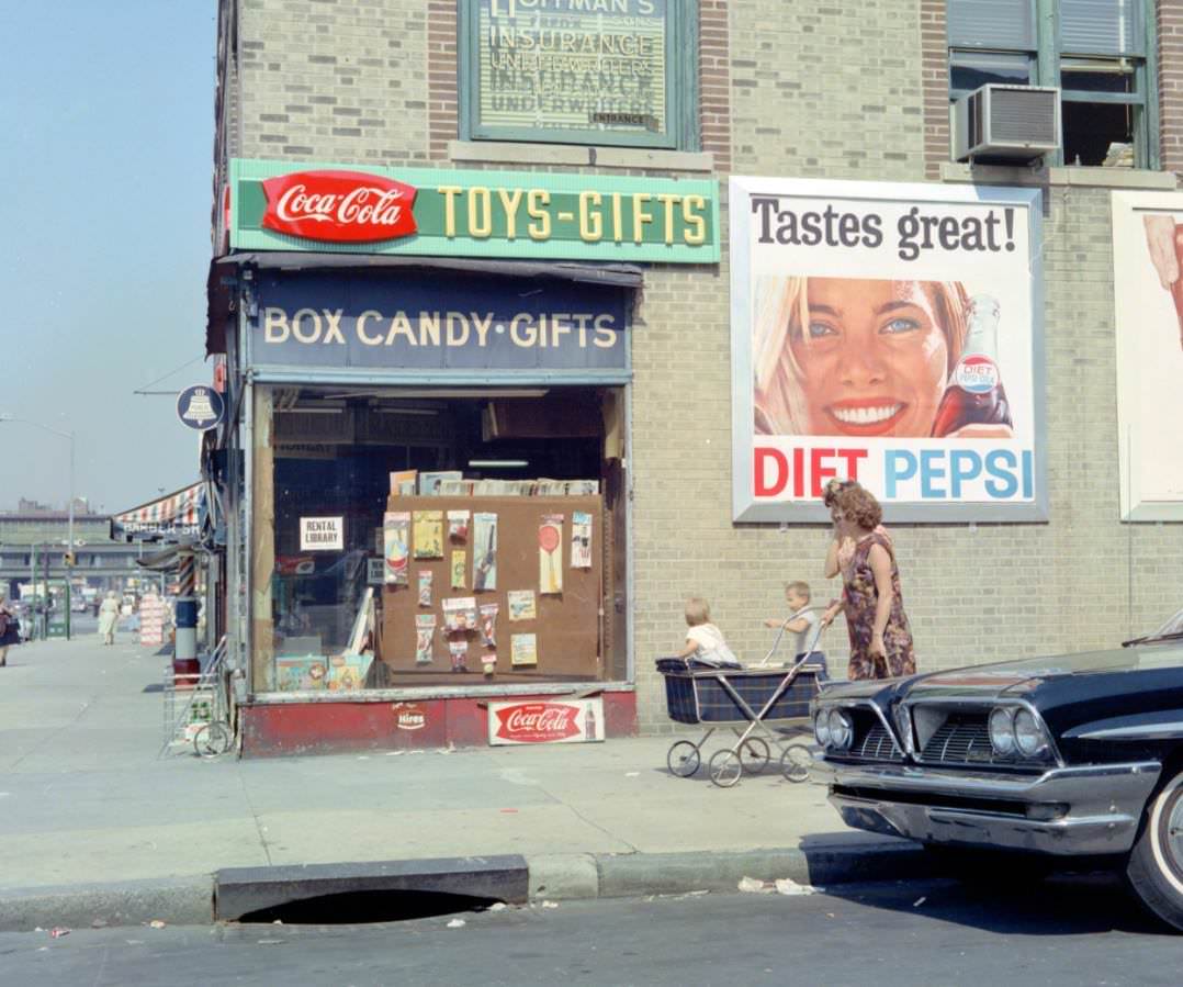 #7 34th Street and 30th Avenue, Astoria, Queens, 1960s.
