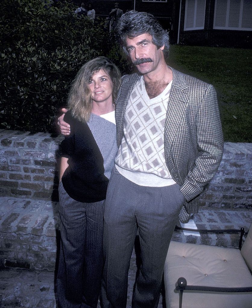 #24 Sam Elliott with Katharine Ross at the Party, 1982.