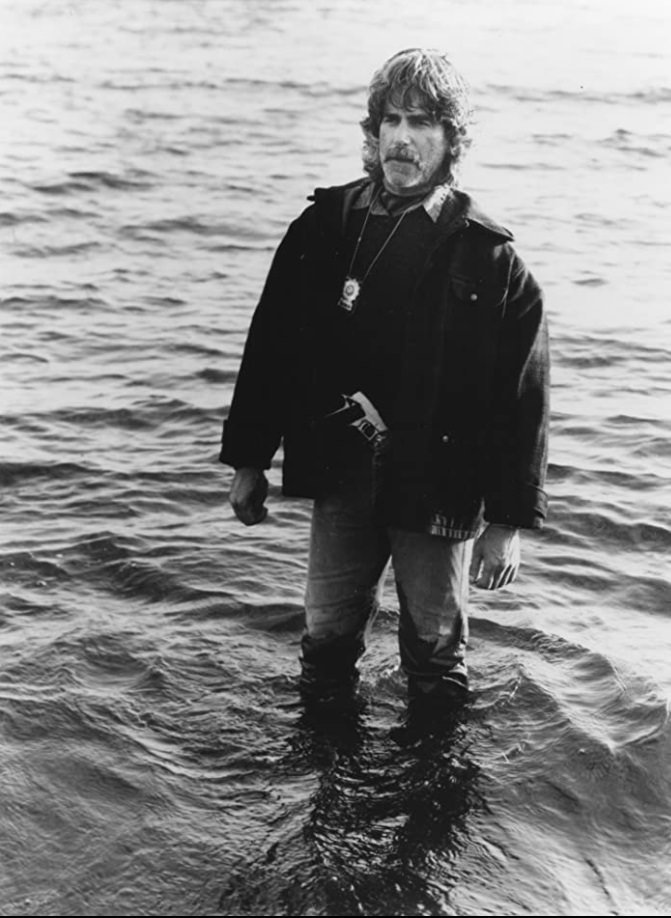 #28 Sam Elliott and Rebecca Harrell Tickell in Prancer, 1989.