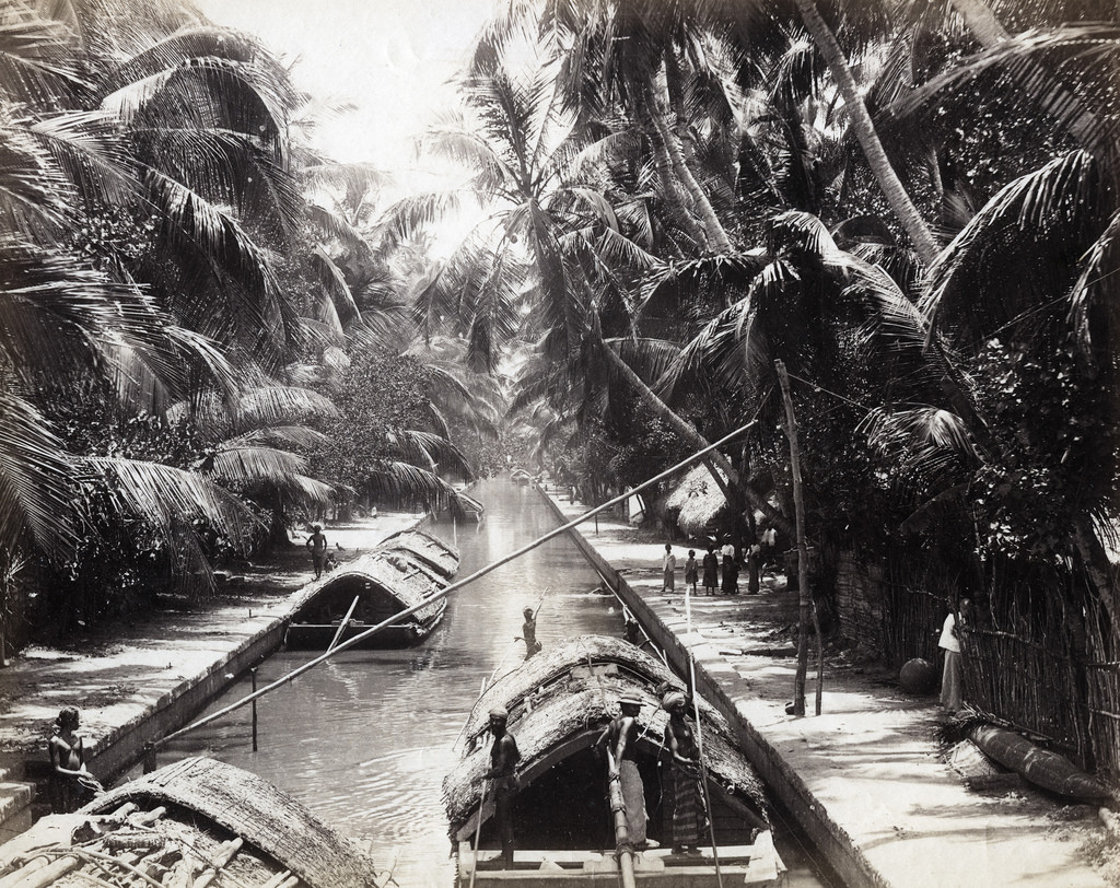 #25 Negumbo Canal, Sri Lanka, 1880s