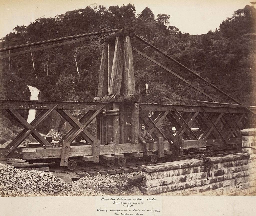 #34 Construction of the Nanu Oya Extension Railway, Ceylon, 1883