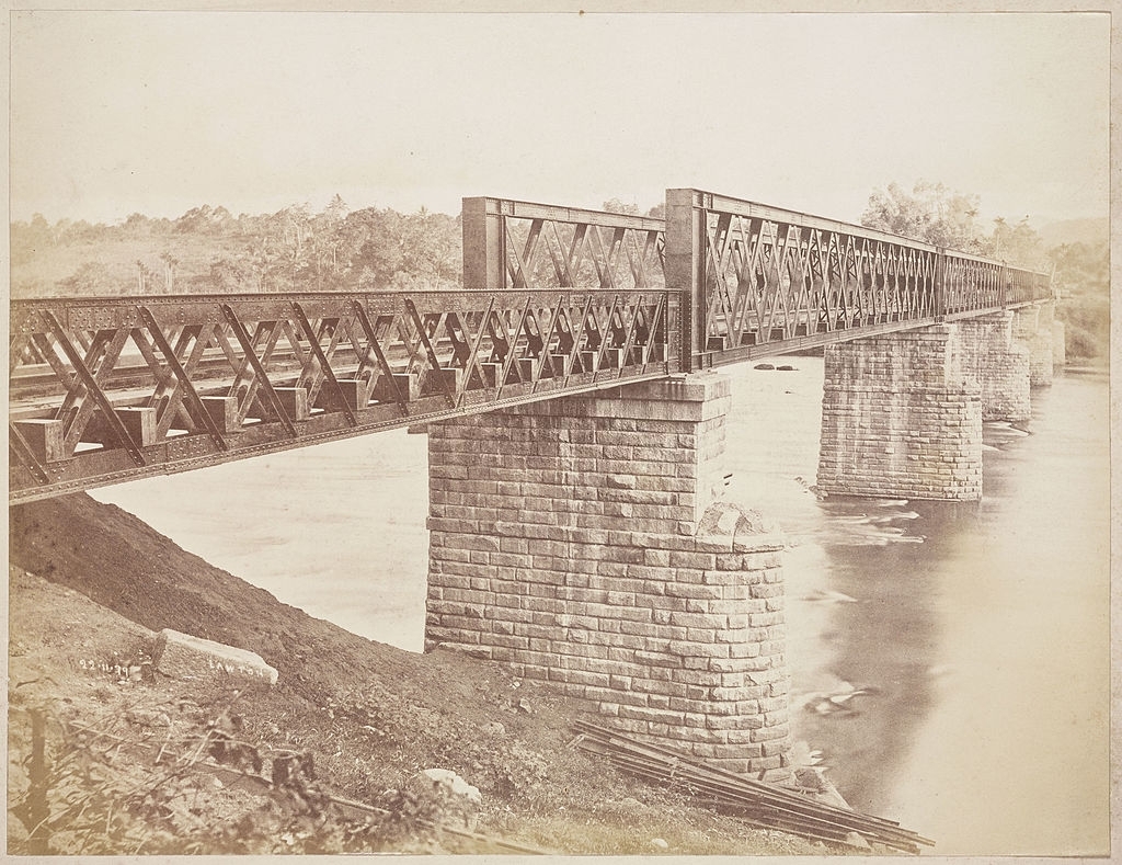 #36 Railway viaduct, Ceylon, 1883.