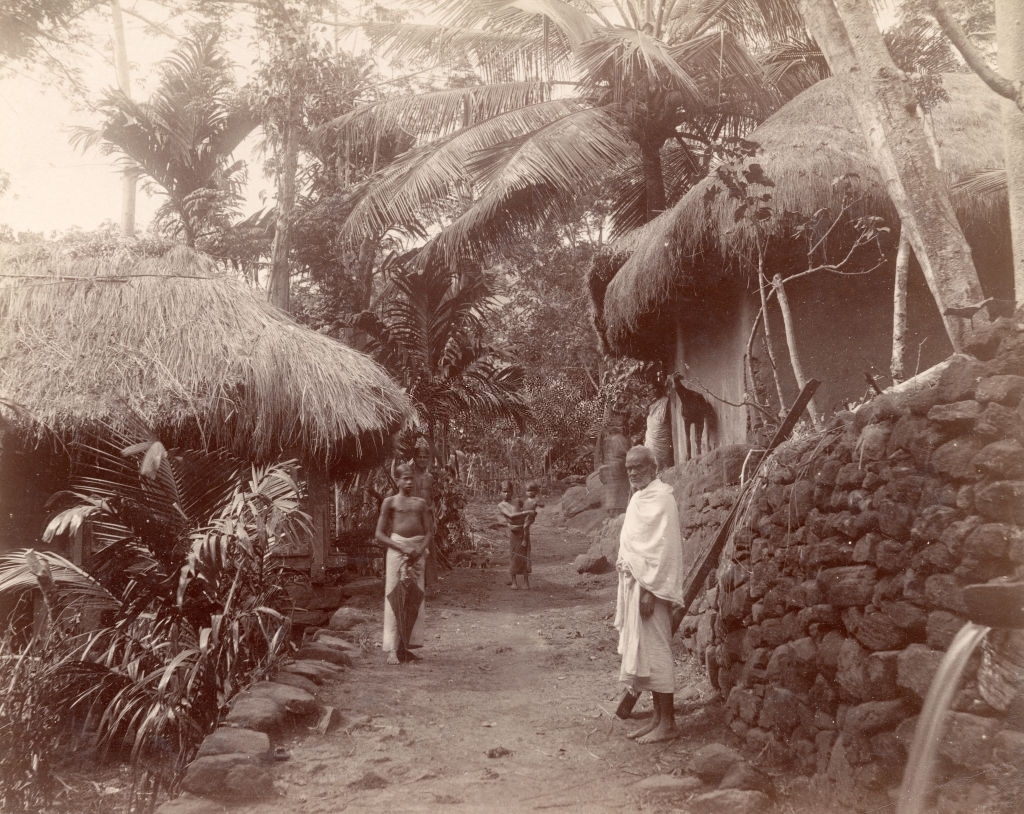 #5 Native quarters in Colombo, Sri Lanka, 1880s.