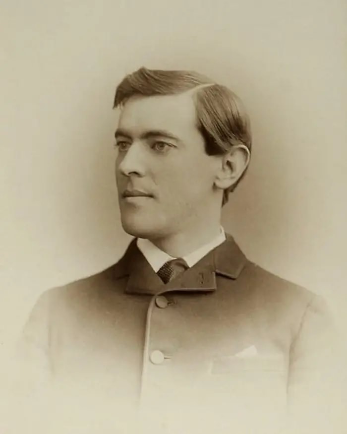 #5 Woodrow Wilson, circa 1875.