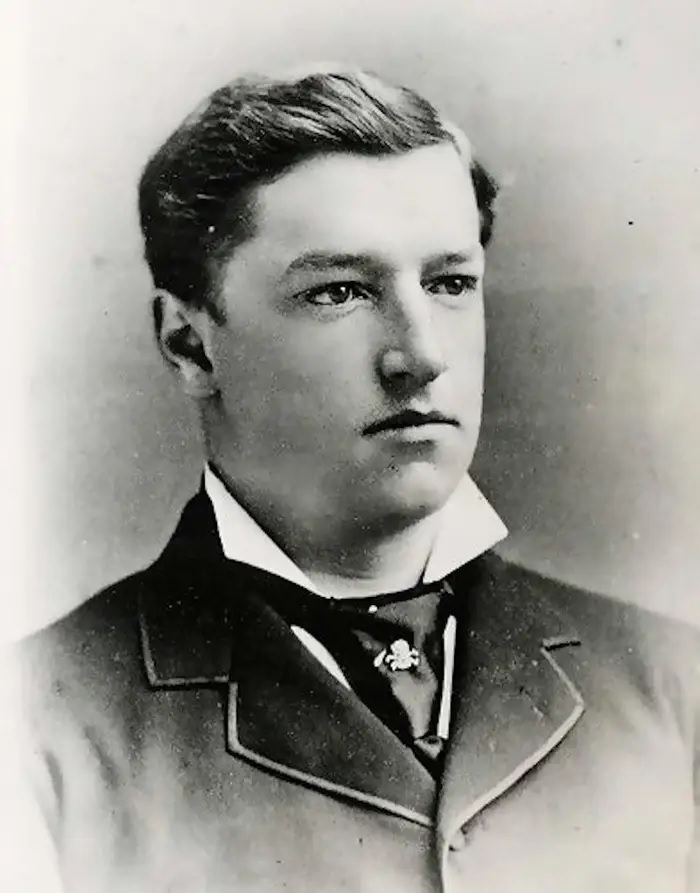 #17 William Howard Taft’s class photo from Yale College, 1878.