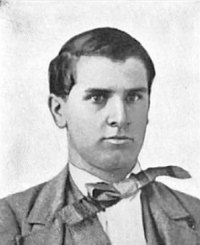 #18 William McKinley, aged 15, circa 1858.