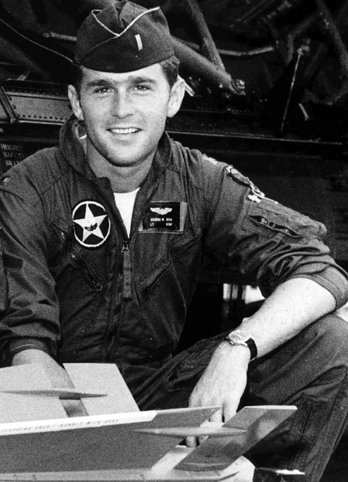 #13 George W. Bush, Age 19