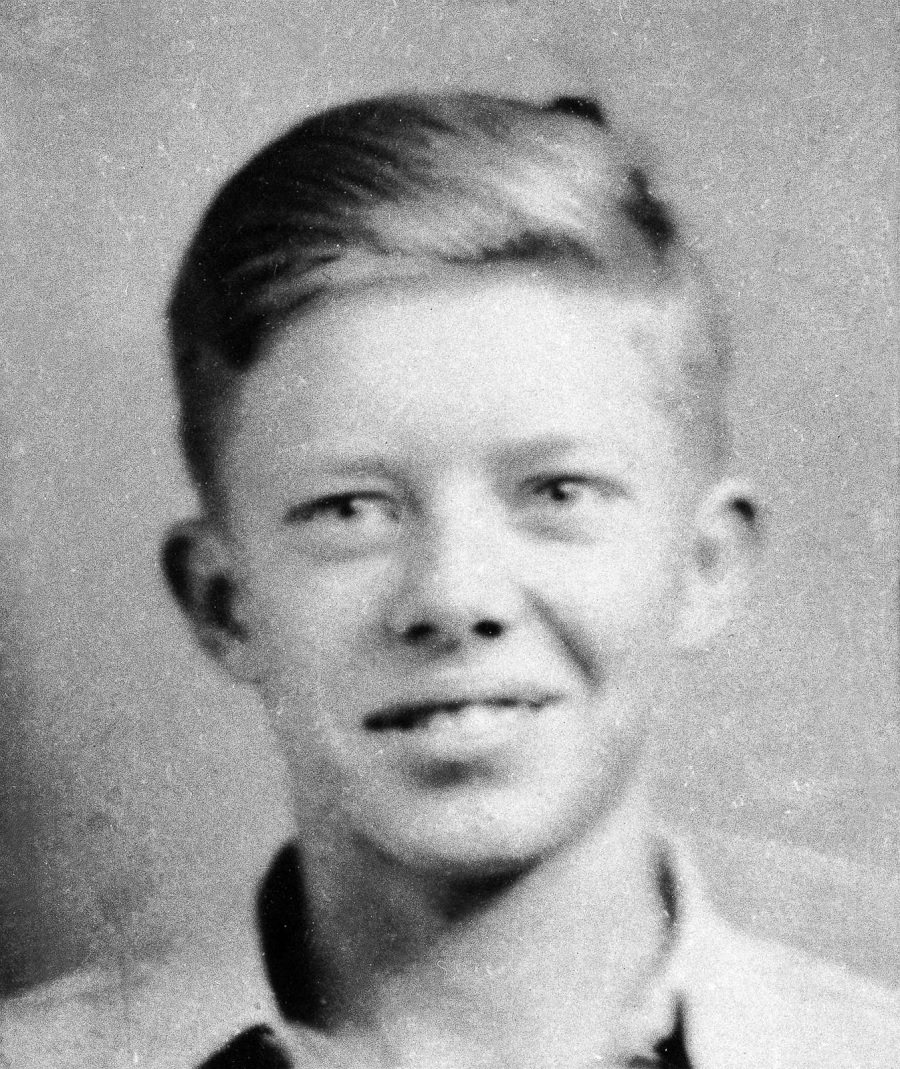 #9 Jimmy Carter at age seven in 1932.