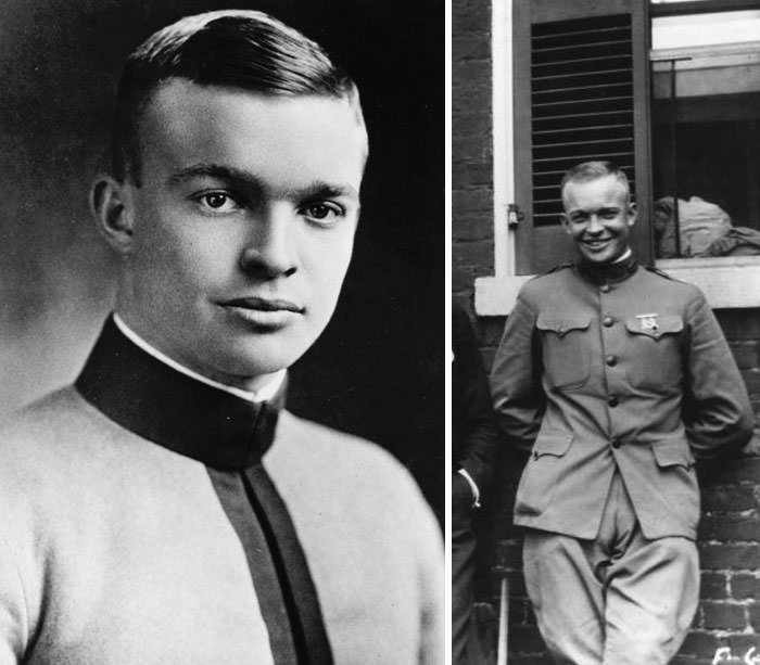#10 Dwight Eisenhower, Age 25 and 29