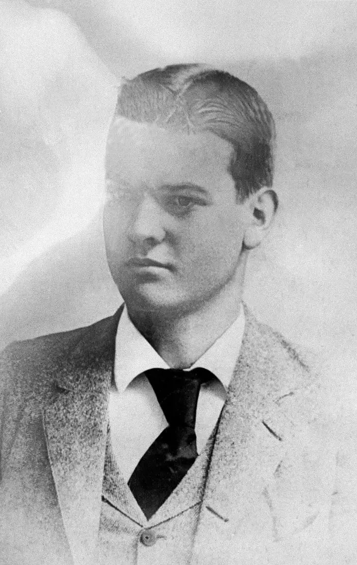 #21 Herbert Hoover at the age of seventeen when he was attending Stanford University.