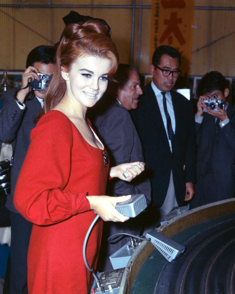 #49 Ann-Margret in Tokyo, Japan to promote her latest film ‘The Cincinnati Kid’, October 1965.