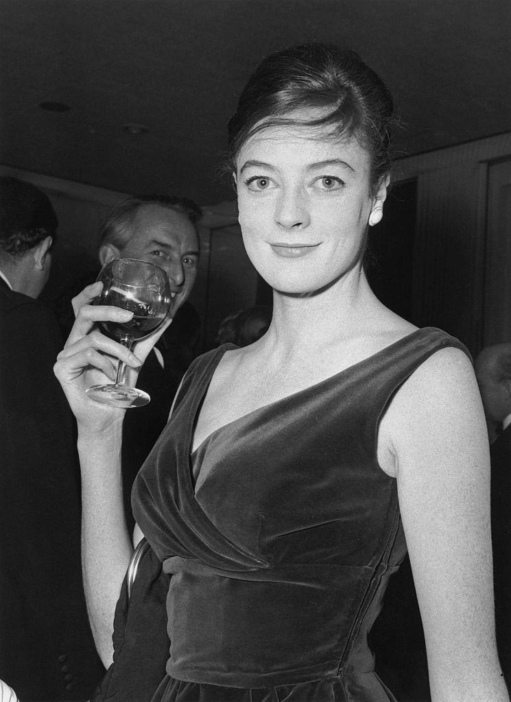 #12 Maggie Smith at the Evening Standard Theatre Awards, 1962.