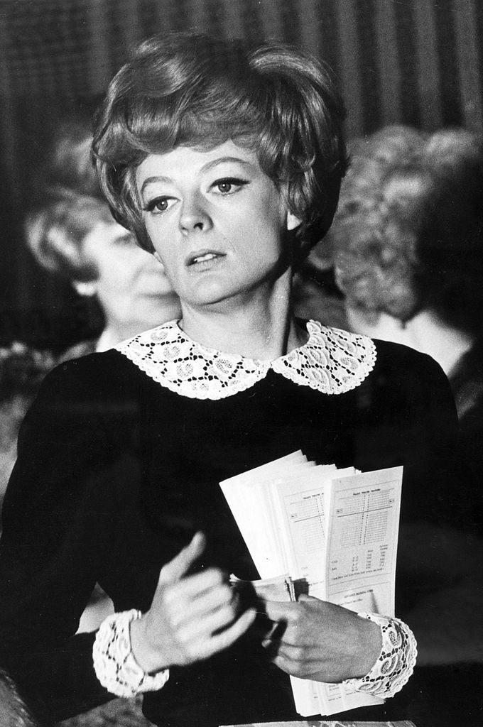 #24 Maggie Smith, during the making of “Hot Millions”, 1968.