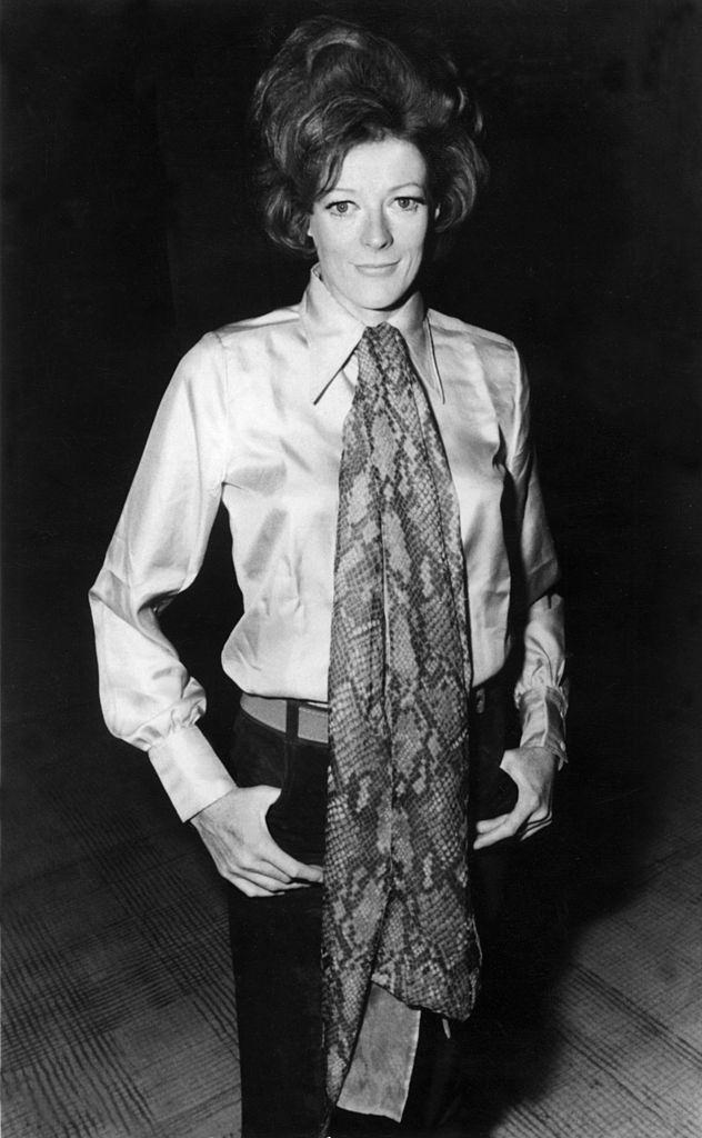 #28 Maggie Smith in 1969.