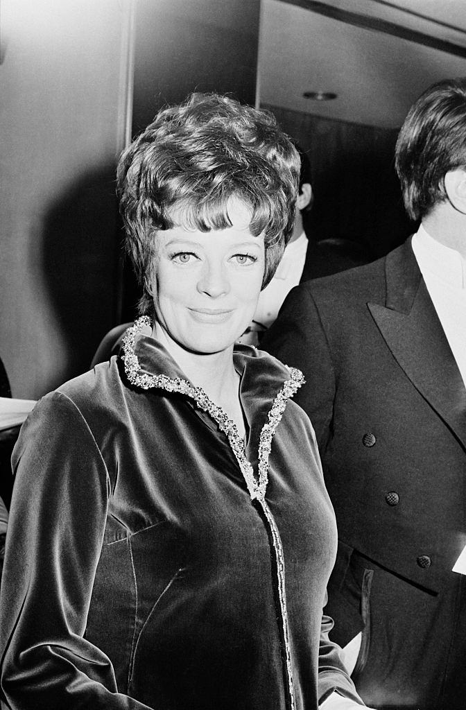 #30 Maggie Smith at the Odeon, Leicester Square for the premiere of ‘The Prime of Miss Jean Brodie’, London, 1969.