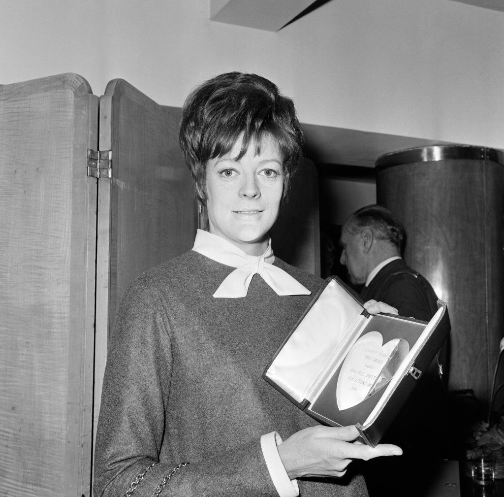 #35 Maggie Smtih after winning an award, 1969.
