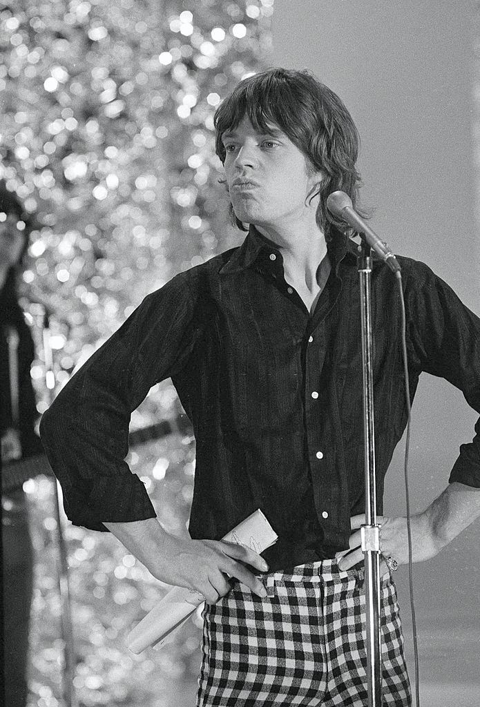 Mick Jagger in a scene from the film ‘Ned Kelly’, 1970.