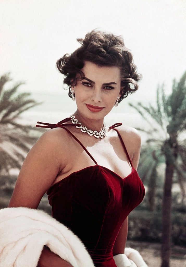 #69 Sophia Loren, 1957.