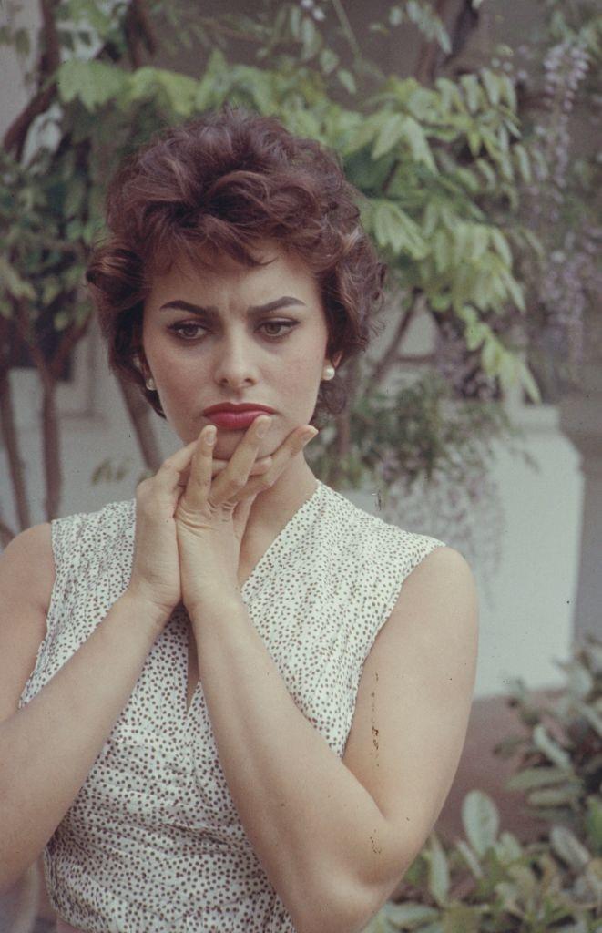 #70 Sophia Loren, circa 1957