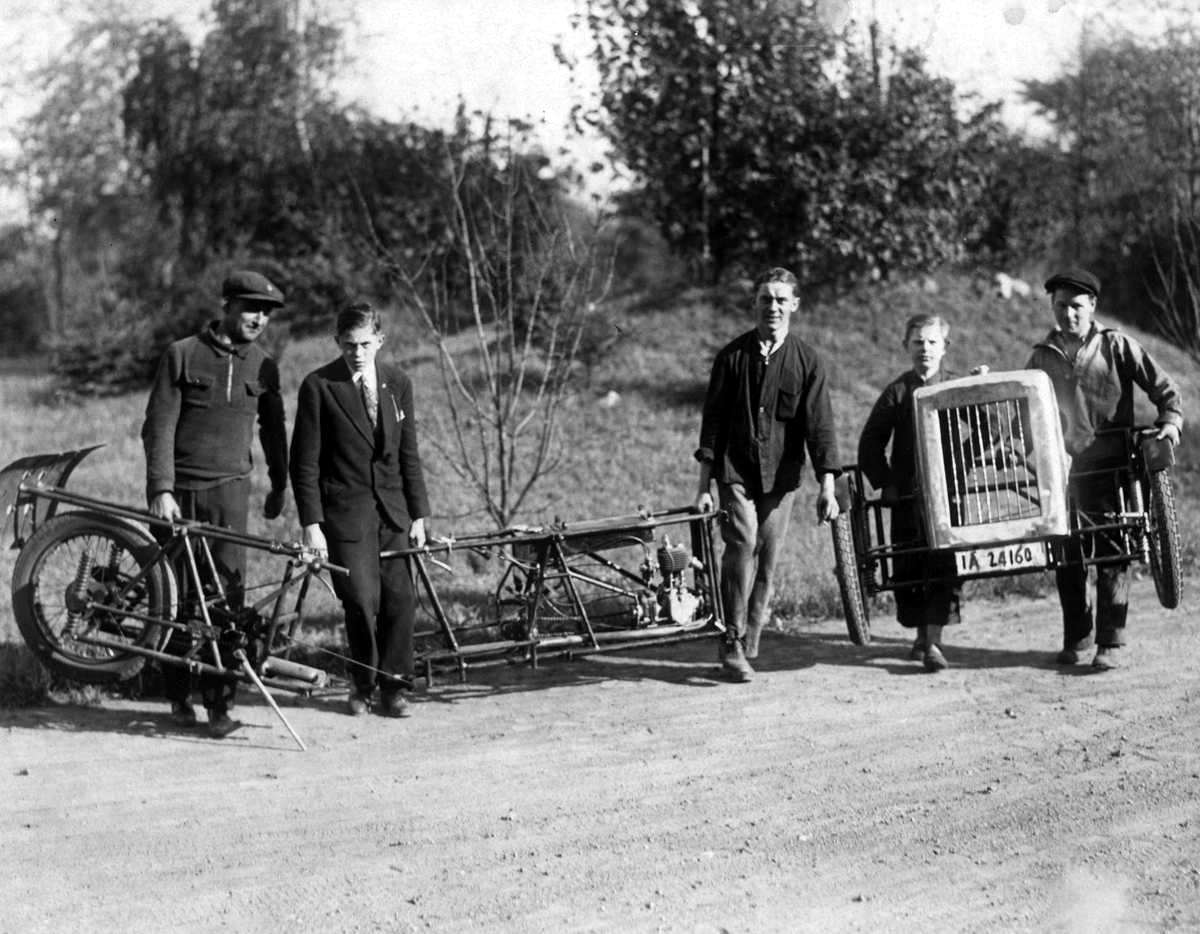 The World’s First Folding Car: Zaschka Folding Three-Wheeler Built In 1929 Vehicles &; Transportation