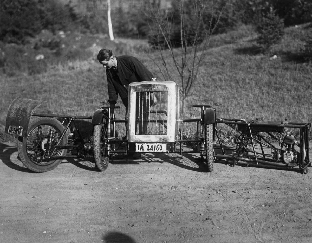 The World’s First Folding Car: Zaschka Folding Three-Wheeler Built In 1929 Vehicles &; Transportation