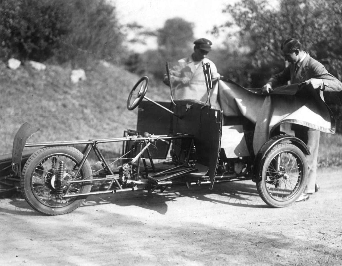 The World’s First Folding Car: Zaschka Folding Three-Wheeler Built In 1929 Vehicles &; Transportation