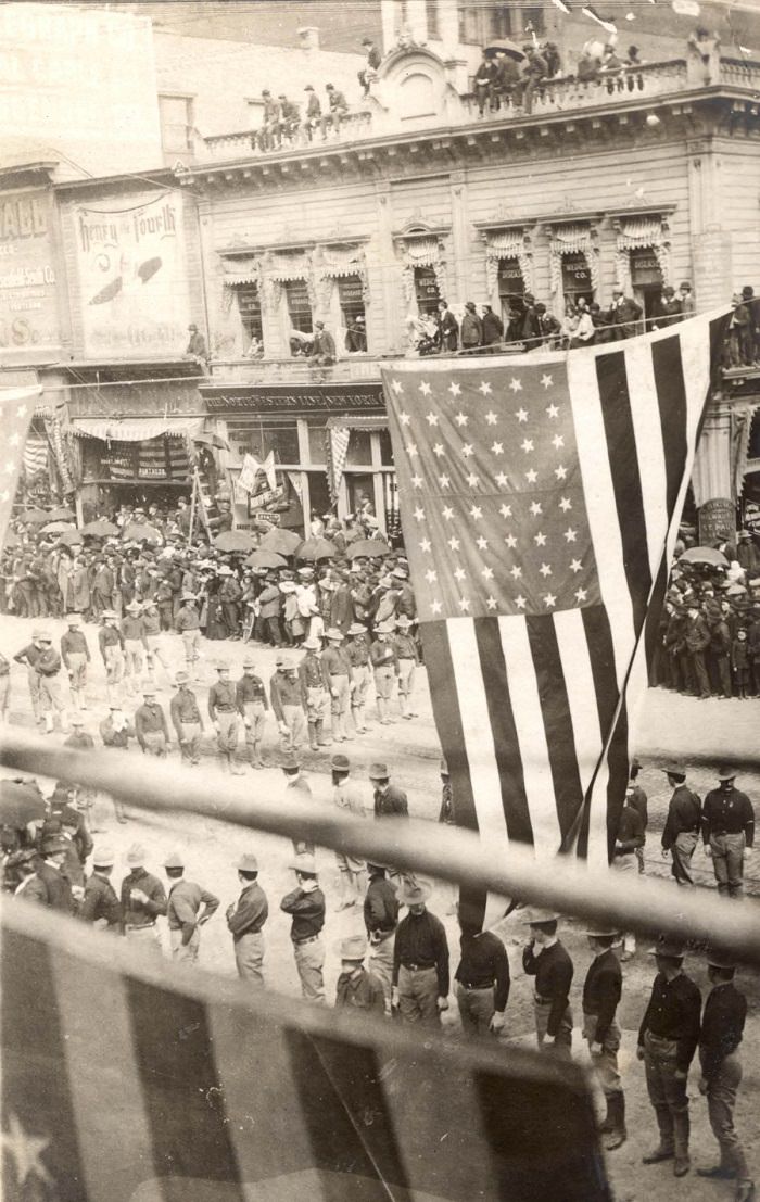 #45 Parade at SW 3rd & Alder, 1905