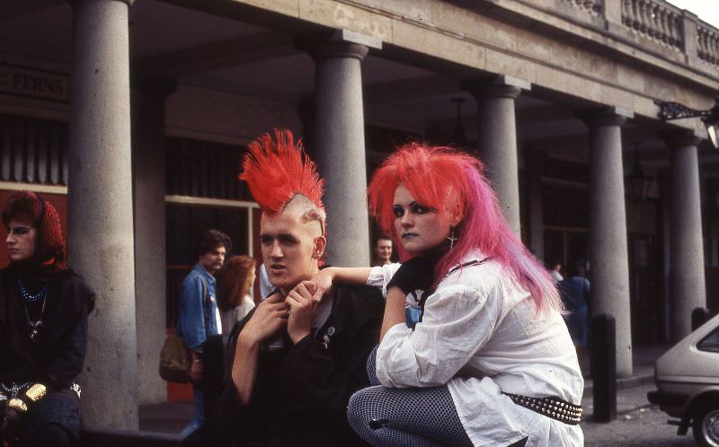 #3 Punk rocker in London, 1985