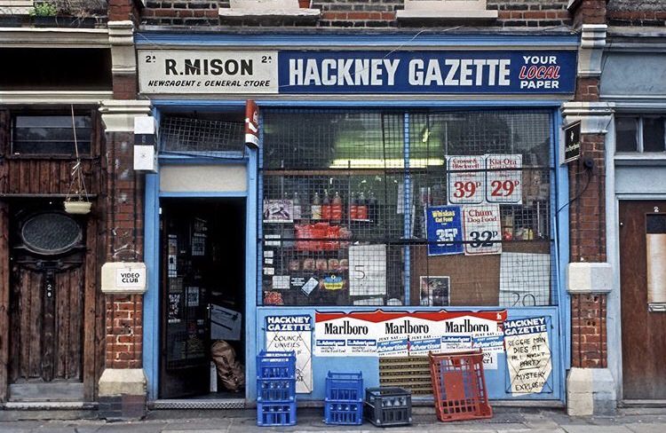 #57 R.Mison Newsagent & General Store, 1985