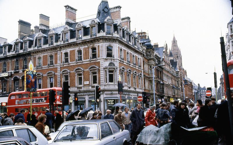 #24 Oxford Street, London, 1980 (corner of Duke Street)