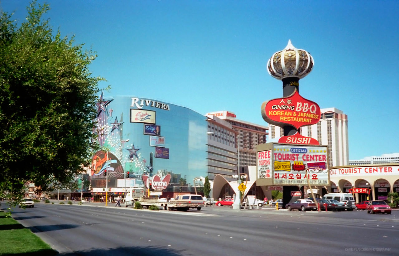 #54 Riviera on the Las Vegas Strip, July 1995.