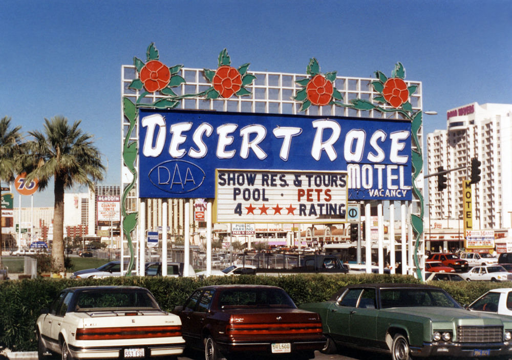 #55 Desert Rose Motel, Las Vegas Strip, 1995.