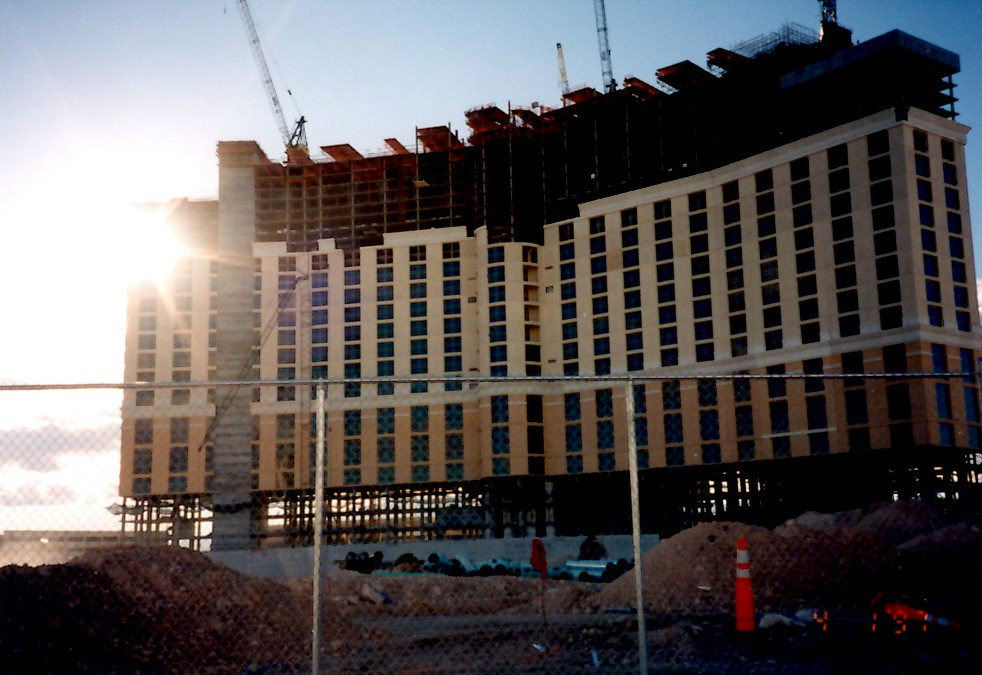 #10 Construction of Bellagio, c. 1996.