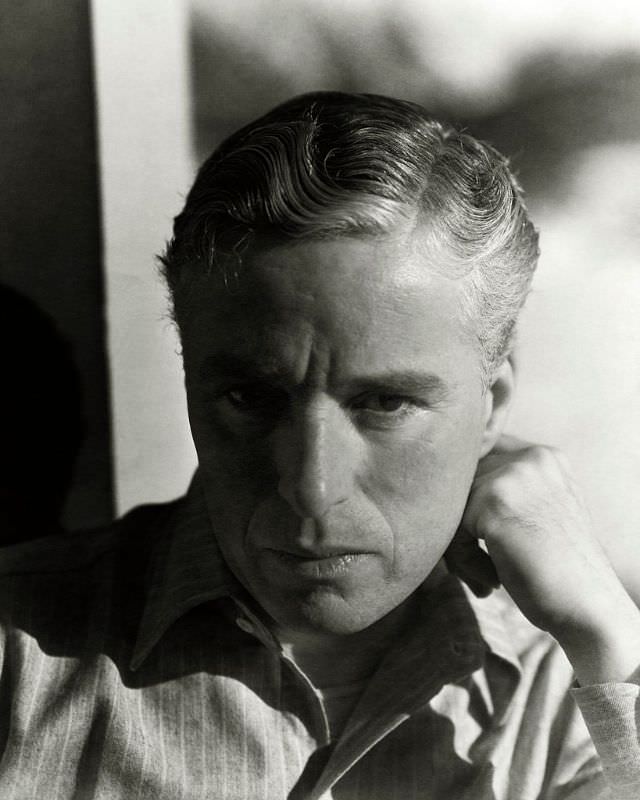 #13 Charlie Chaplin, 1934.