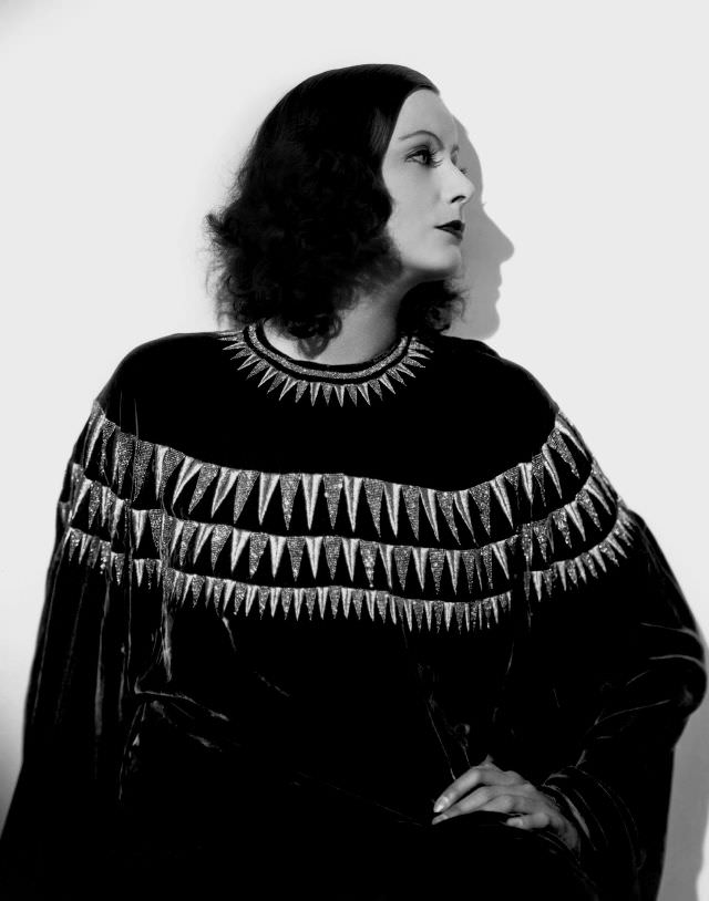 #38 Greta Garbo posing for a publicity still for the film ‘The Single Standard,’ Los Angeles, 1929.