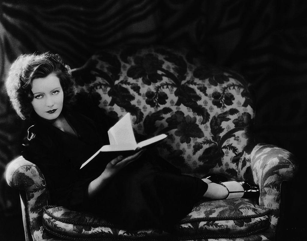 #58 Greta Garbo poses for an MGM publicity still circa 1925