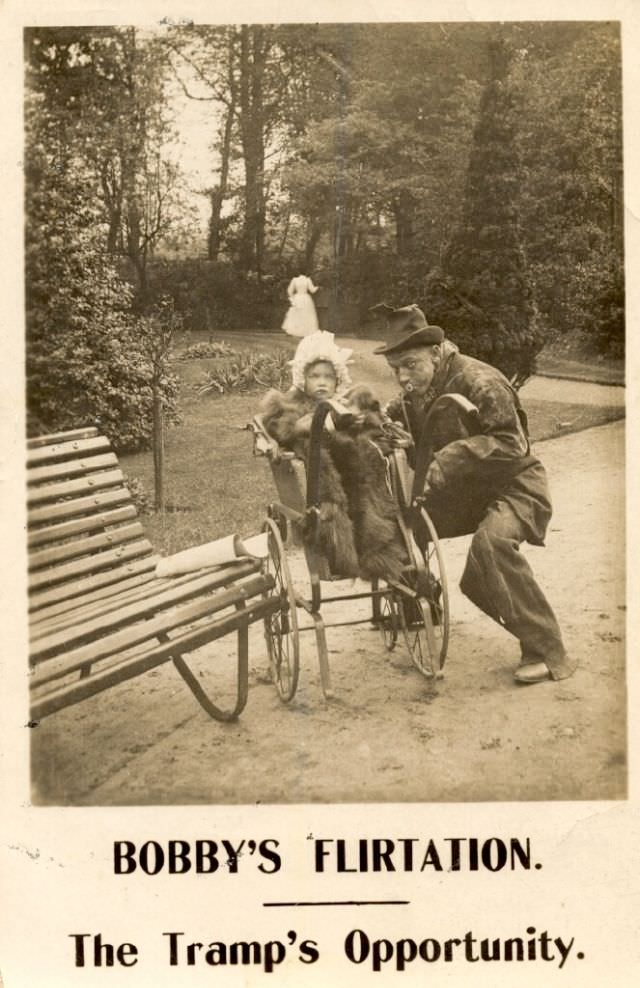 Bobby flirtation the tramp’s opportunity