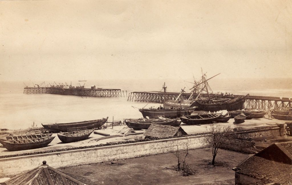 #44 The Pier – Madras, 1872.