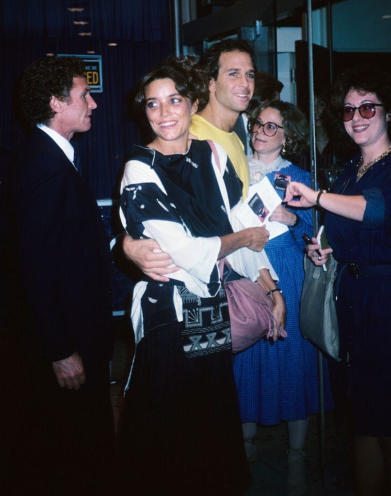 #34 Karen Allen with her boyfriend in New York City on May 15, 1984.