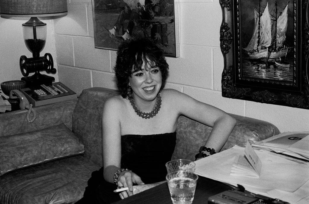 #12 MacKenzie Phillips enjoying a cigarette, 1982.