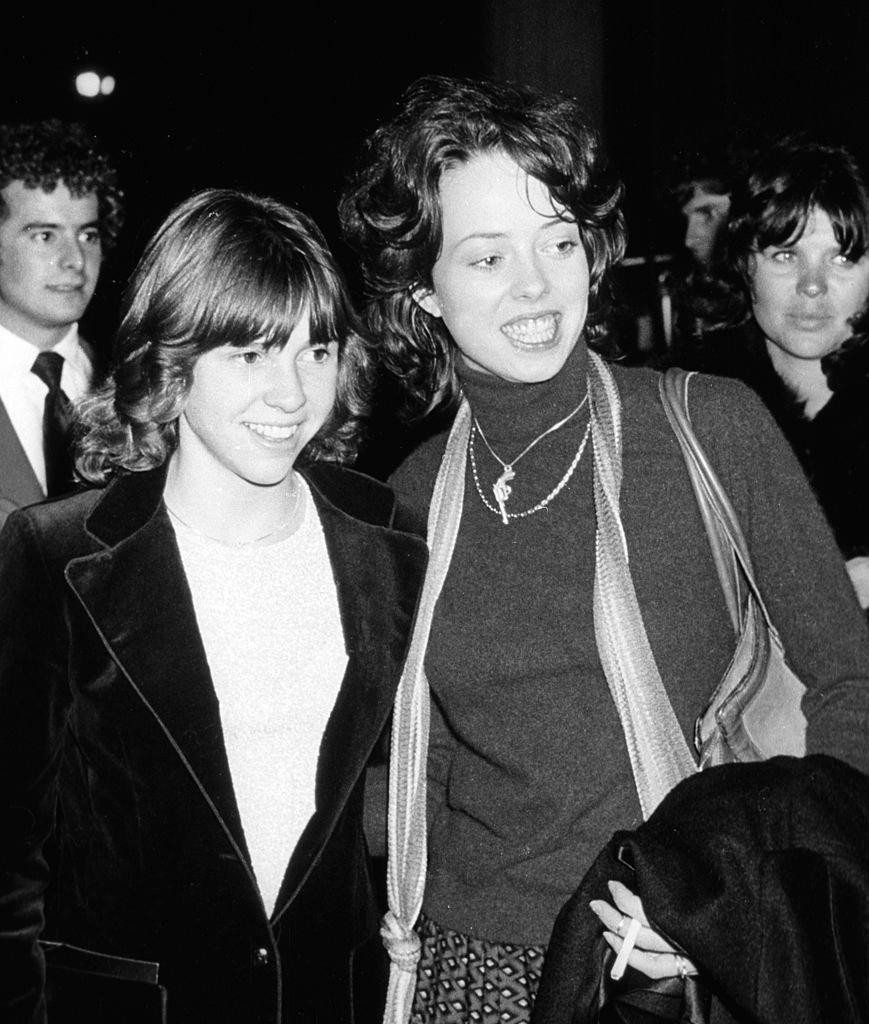 #37 Mackenzie Phillips with Kristy McNicho at the Huntington Hartford Theater in Hollywood, California, 1978.