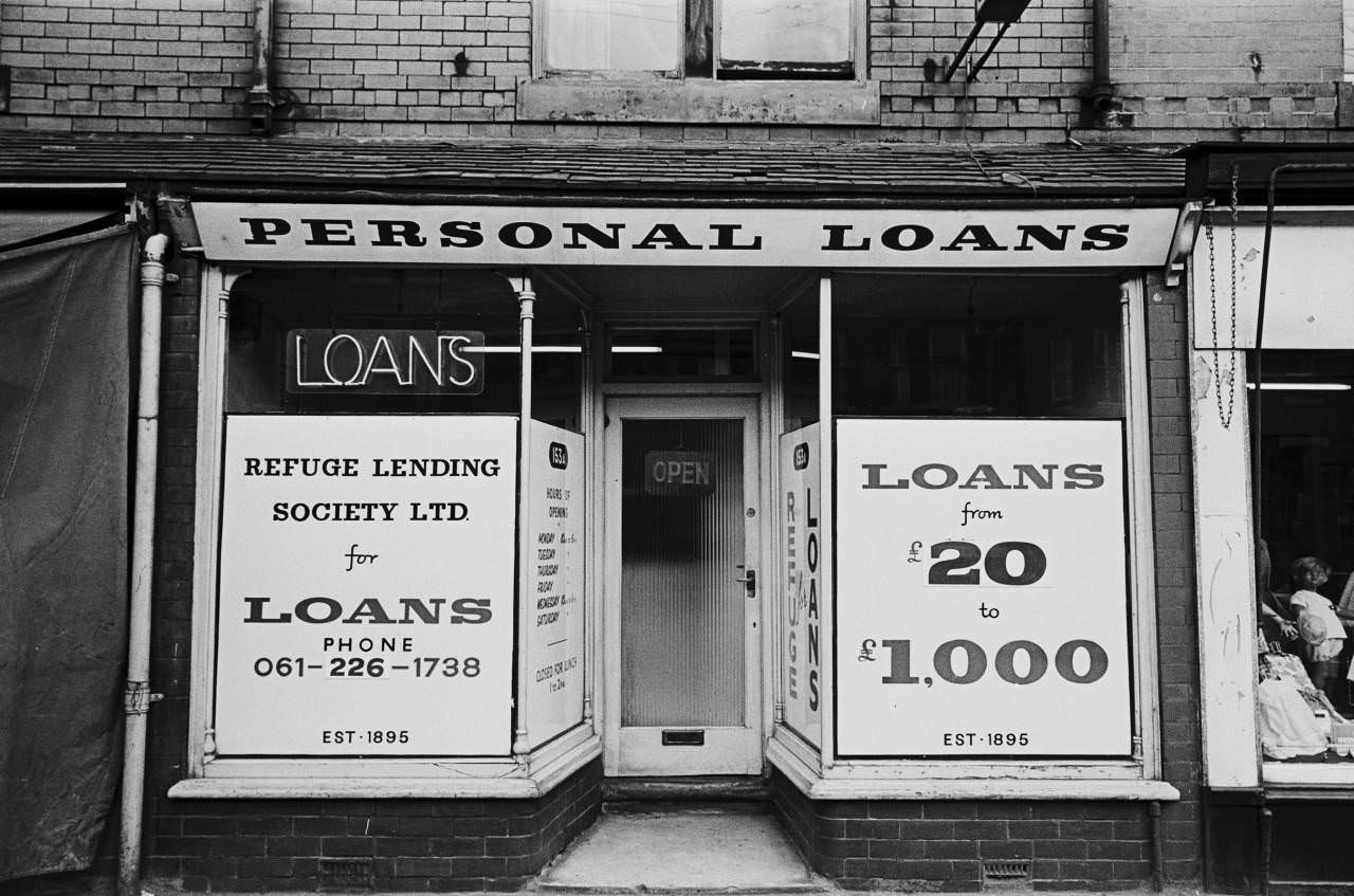 #1 Personal Loans shop, Manchester 1970