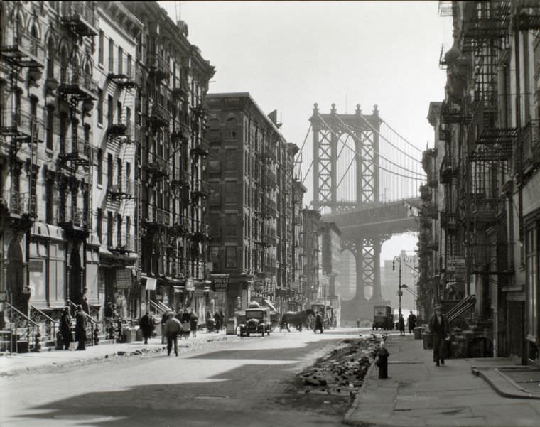 #30 Pike and Henry Streets, Manhattan, March 06, 1936