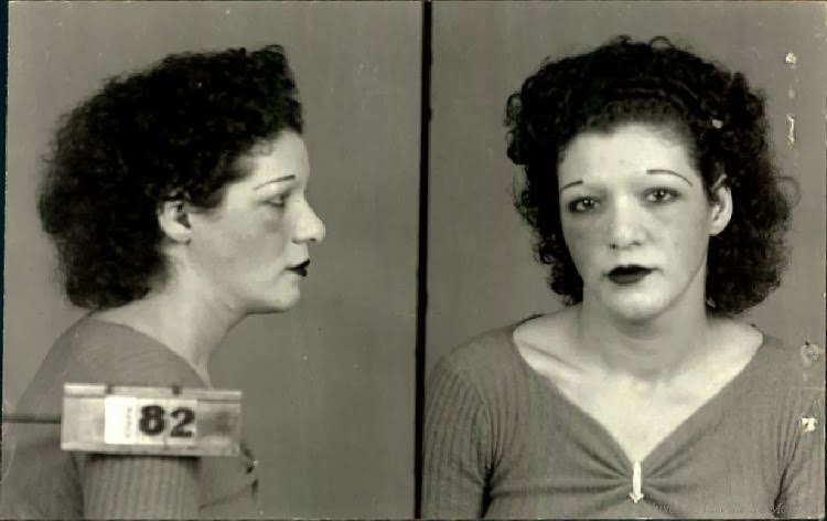 #12 Mary Shepperd was arrested in connection with an investigation into prostitution.
