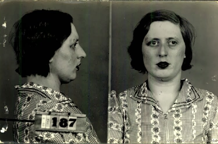 #3 Blanche Martin was arrested for keeping a brothel in 1940.