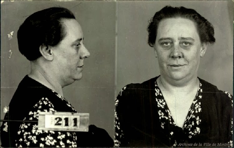 #10 Delicato Bizante Lucie was another major brothel owner. She was also a character in the “Montréal Ville Ouverte ” miniseries.